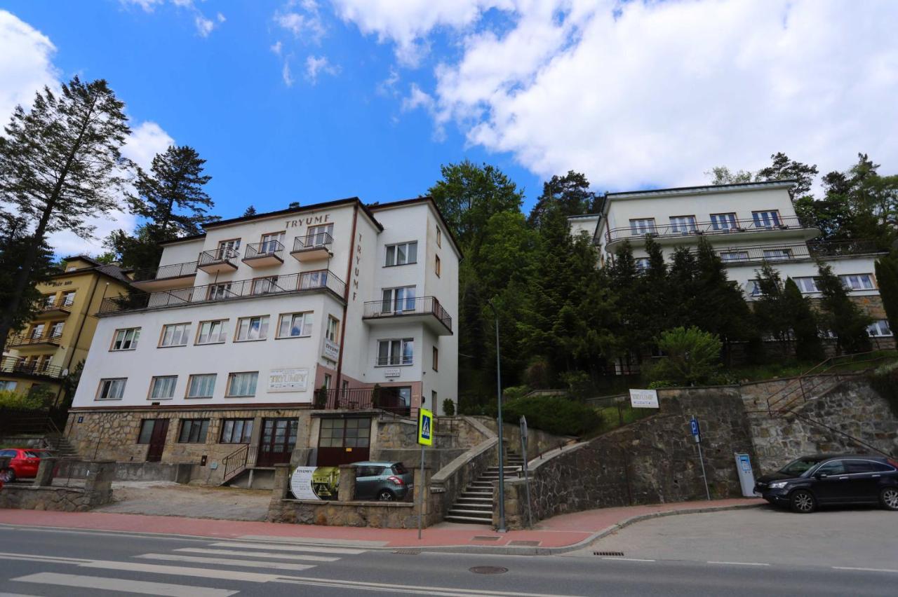 Bed and Breakfast Domy Wczasowe Tryumfy Krynica-Zdrój Exteriér fotografie