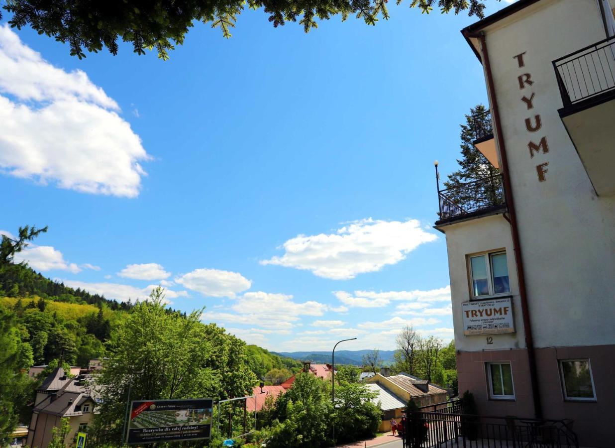 Bed and Breakfast Domy Wczasowe Tryumfy Krynica-Zdrój Exteriér fotografie